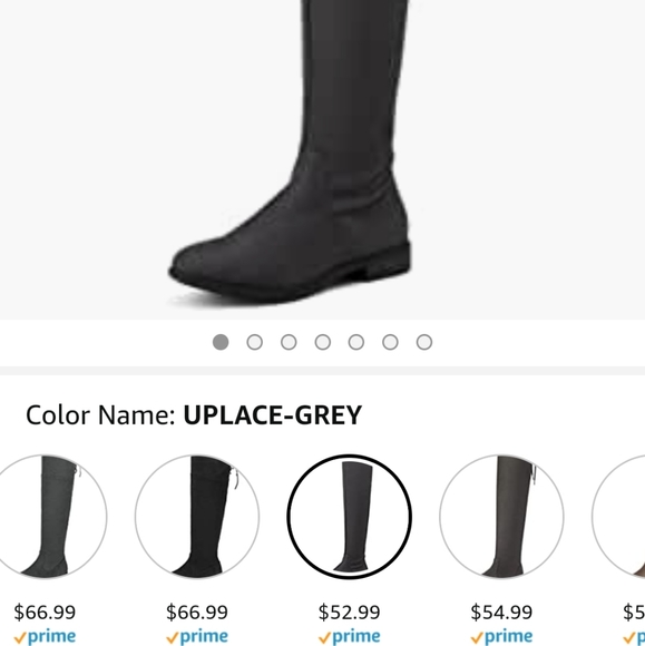 Faux suede thigh high boots(flats) 3 brand new pairs available - Picture 2 of 10